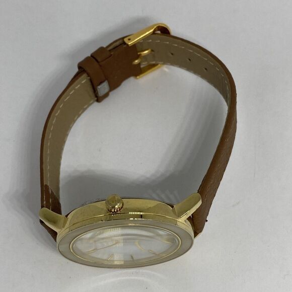 Kate Spade New York Gramercy 0394 Women's Brown Leather Analog Dial Watch WFH129 - Picture 8 of 12